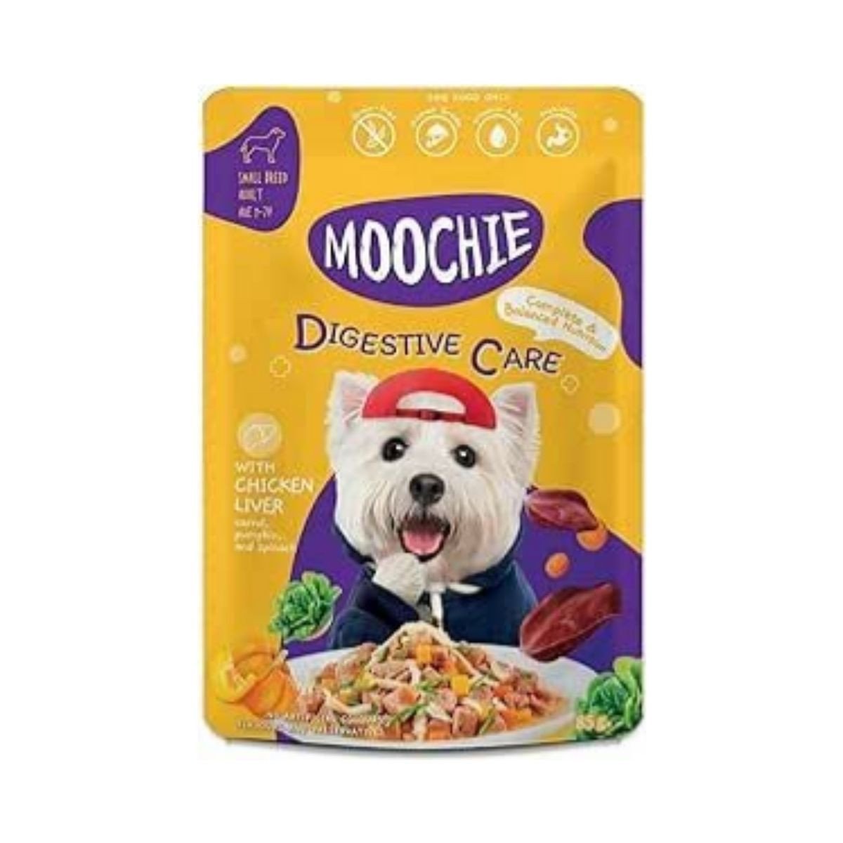 Moochie Pouch with Chicken & Liver (Digestive Care)