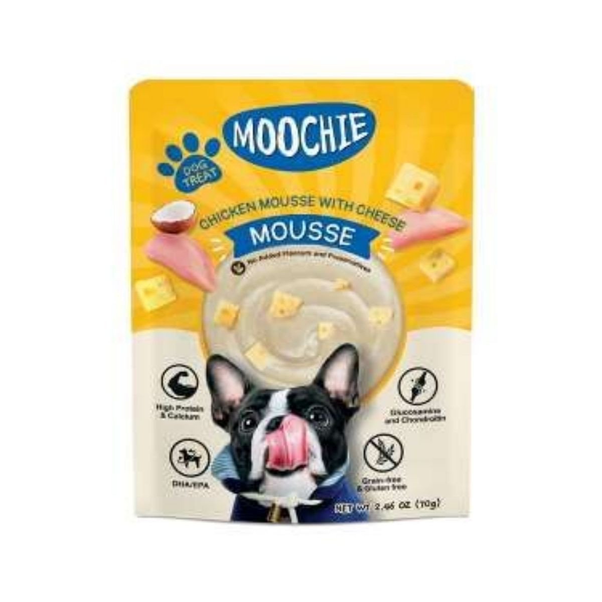 Moochie Pouch Chicken Mousse with Cheese