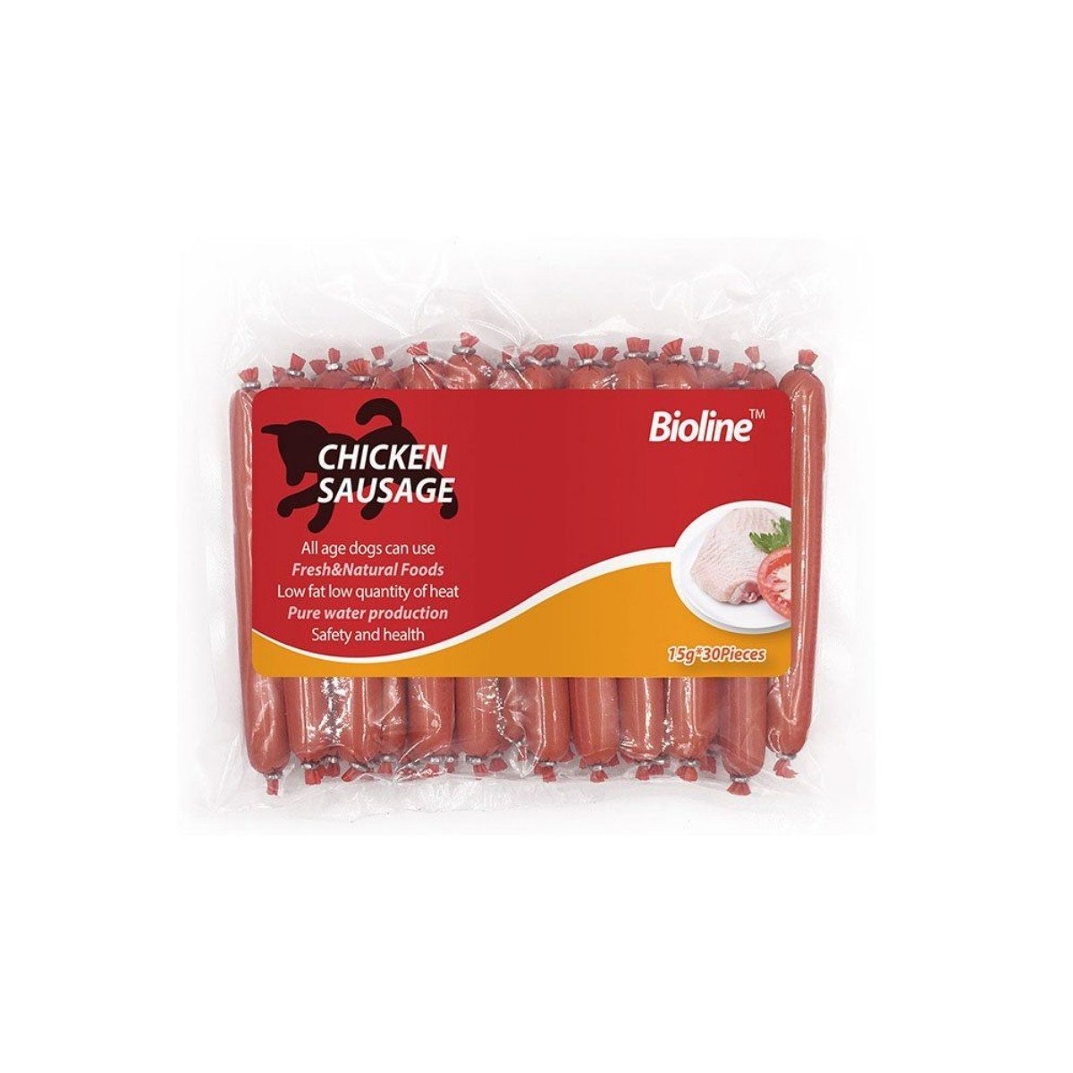 Bioline Chicken Sausage - 30 pcs