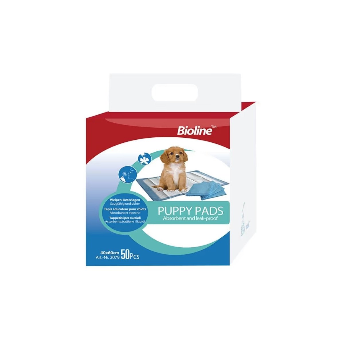 Bioline Puppy Pads - 50pcs (45 x 33 cm)