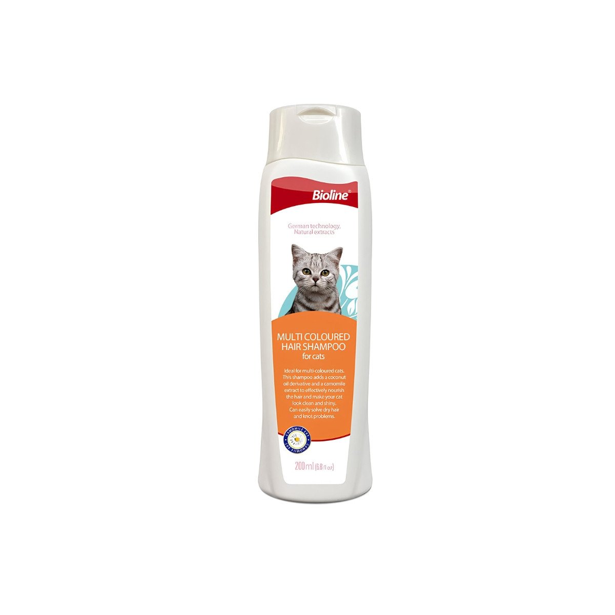 Bioline Multi Colored Hair Shampoo for Cat