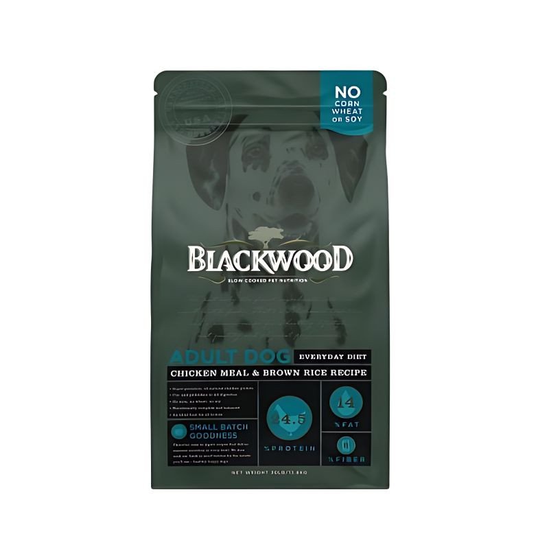 BLACKWOOD PET FOOD CHICKEN MEAL RICE RECIPE EVERYDAY DIET ADULT DRY DOG FOOD 13.6KG 30LBS