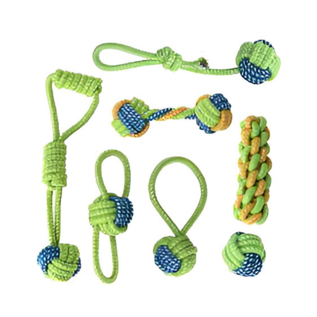 DOG TOY BITE ROPE CHEW PETS PLAY TOYS