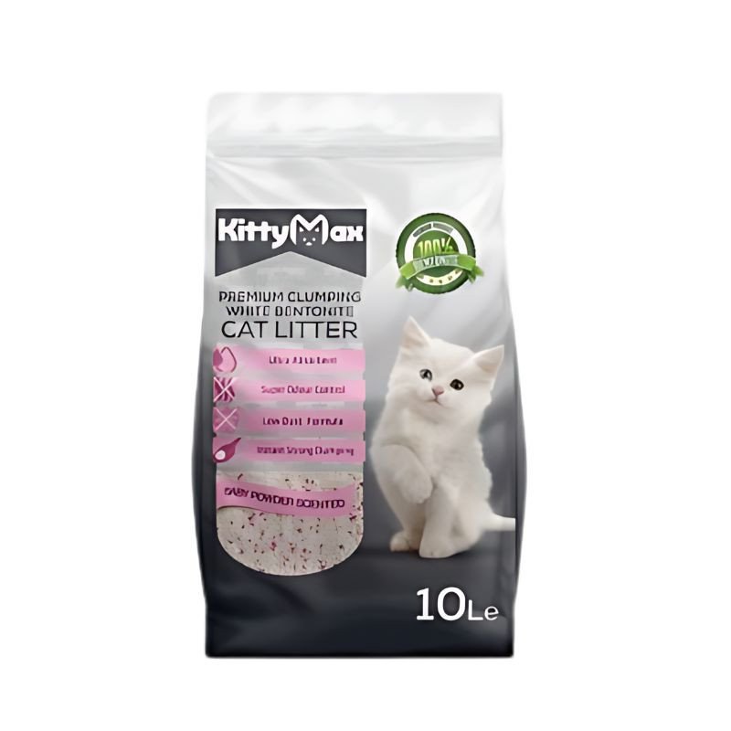 KITTYMAX 10L BABY POWDER SCENTED CAT LITTER