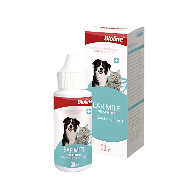 Bioline Ear Mite Treatment(Dog & Cat)